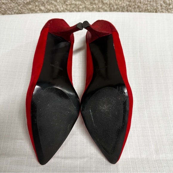Nine West Women’s heels- Red Size 8 - Picture 9 of 10